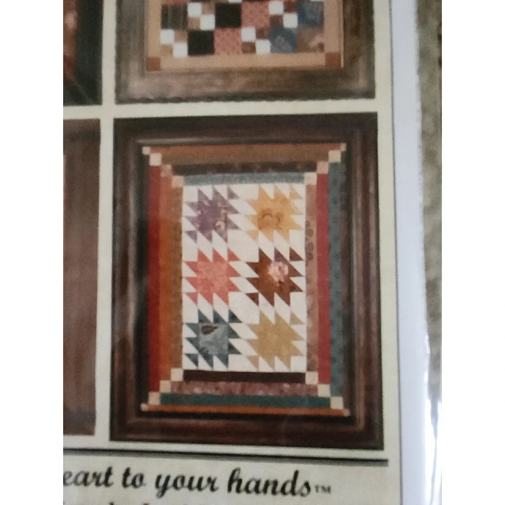Fit to Frame: Set Five Quilt Pattern 1705 VTG 2007 Four 4‎ Designs by Lori Smith